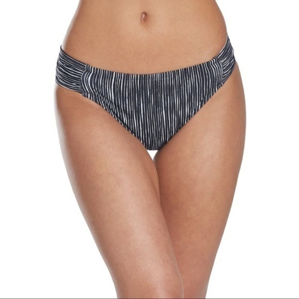 La Blanca Ripple Waves Shirred Bikini Bottom 8